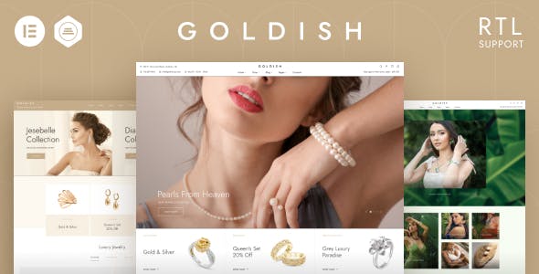 Modelo de site para Loja de Joalheria Bijouteria