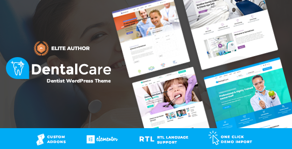 Modelo de site de dentista e medico