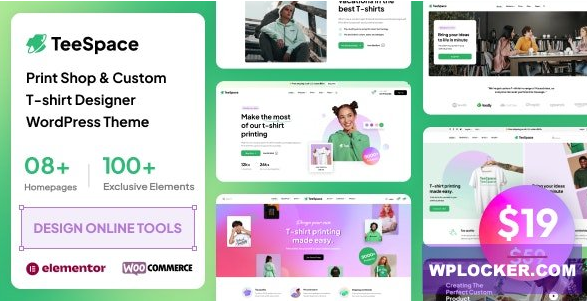 Modelo de site para Serviço de impressão camisetas canecas bonés