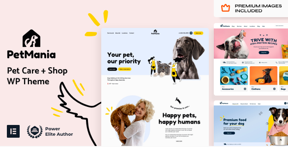 Modelo de site de Loja de Pet